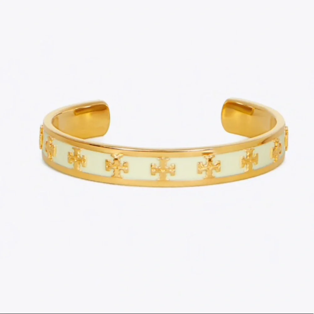 Tory Burch Kira Enameled Cuff